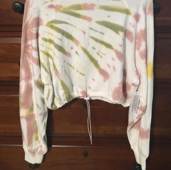 Aeropostale tie dye crop sweater - Picture 2 of 6